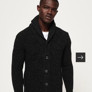 Superdry Men's Knit Shawl Cardigan